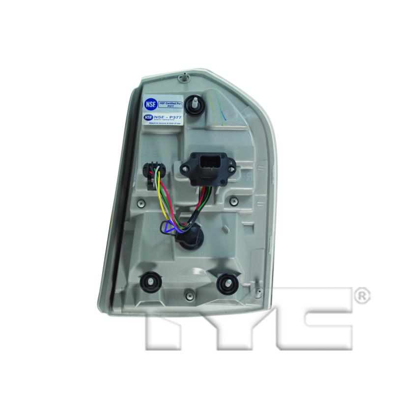 TYC 116396801 - Tail Light Assembly TYC 116396801 Tail Light Assembly product image 3 of 6
