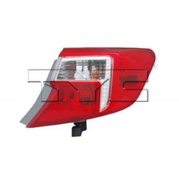 2013 Toyota Camry Tail Light Assembly Right Outer TYC 116411009 image 2 of 4
