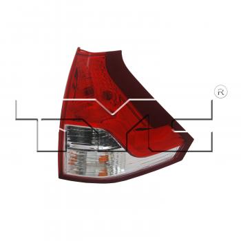 2013 Honda CR-V Tail Light Assembly Right Lower TYC 11644300 image 3 of 4