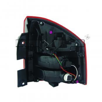 2017 Jeep Compass Tail Light Assembly Left TYC 11644890 image 2 of 4