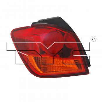 2012 Mitsubishi Outlander Sport Tail Light Assembly Left Outer TYC 11645800 image 1 of 4