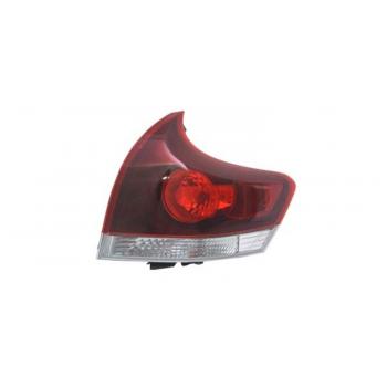 2015 Toyota Venza Tail Light Assembly Right Outer TYC 11648590 image 4 of 4