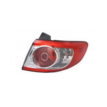 2011 Hyundai Santa Fe Tail Light Assembly Right Outer TYC 11649300 image 1 of 4