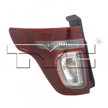 2015 Ford Explorer Tail Light Assembly Left TYC 11650290 image 1 of 2