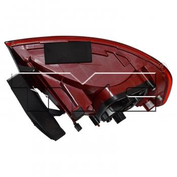 2015 Audi A4 Tail Light Assembly Right Outer TYC 116517001 image 1 of 3