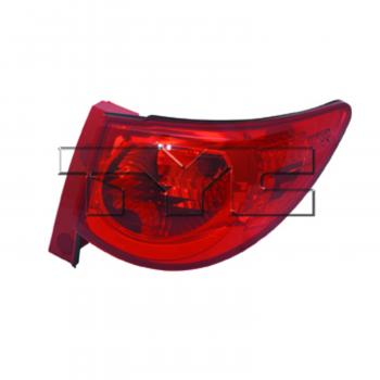 2012 Chevrolet Traverse Tail Light Assembly Right Outer TYC 116519009 image 2 of 4