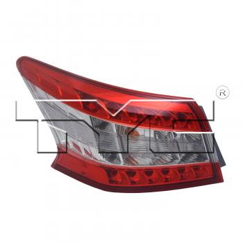 2015 Nissan Sentra Tail Light Assembly Left Outer TYC 116550009 image 1 of 4