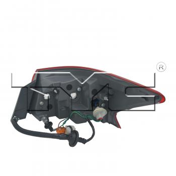 2015 Nissan Sentra Tail Light Assembly Left Outer TYC 116550009 image 2 of 4