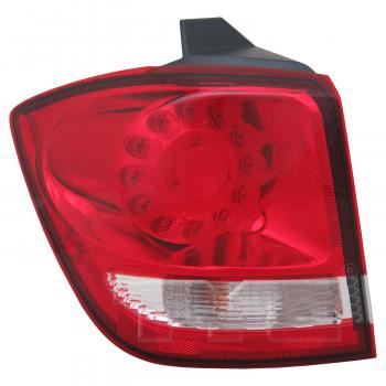 2009 Dodge Journey Tail Light Assembly Left Outer TYC 116566009 image 2 of 4