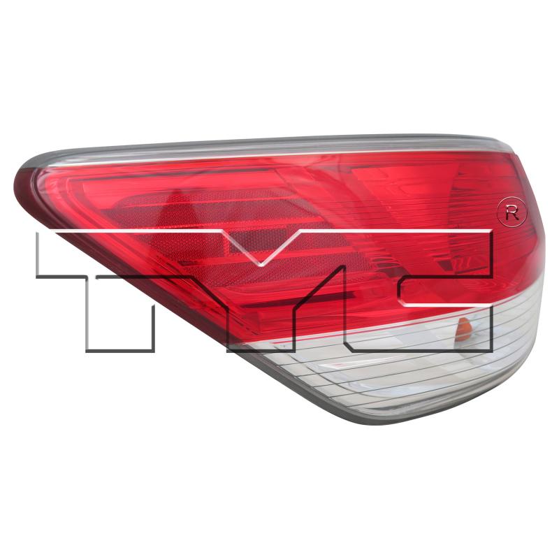 TYC 116568001 - Tail Light Assembly TYC 116568001 Tail Light Assembly product image 2 of 6