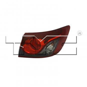 2013 Mazda CX-9 Tail Light Assembly Right Outer TYC 11657500 image 3 of 4