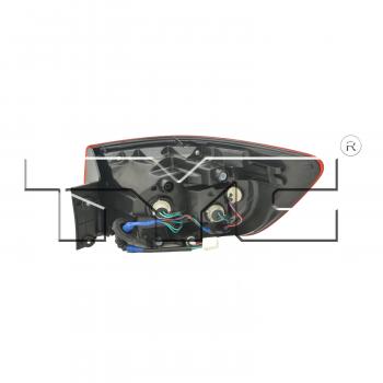 2013 Mazda CX-9 Tail Light Assembly Left Outer TYC 116576009 image 2 of 4