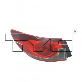 2014 Mazda 6 Tail Light Assembly Left Outer TYC 11658000 image 2 of 4