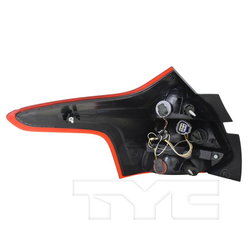 TYC 116585001 Tail Light Assembly product image 4 of 6