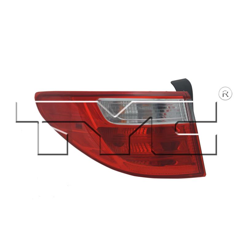 TYC 116594001 Tail Light Assembly product image 2 of 2
