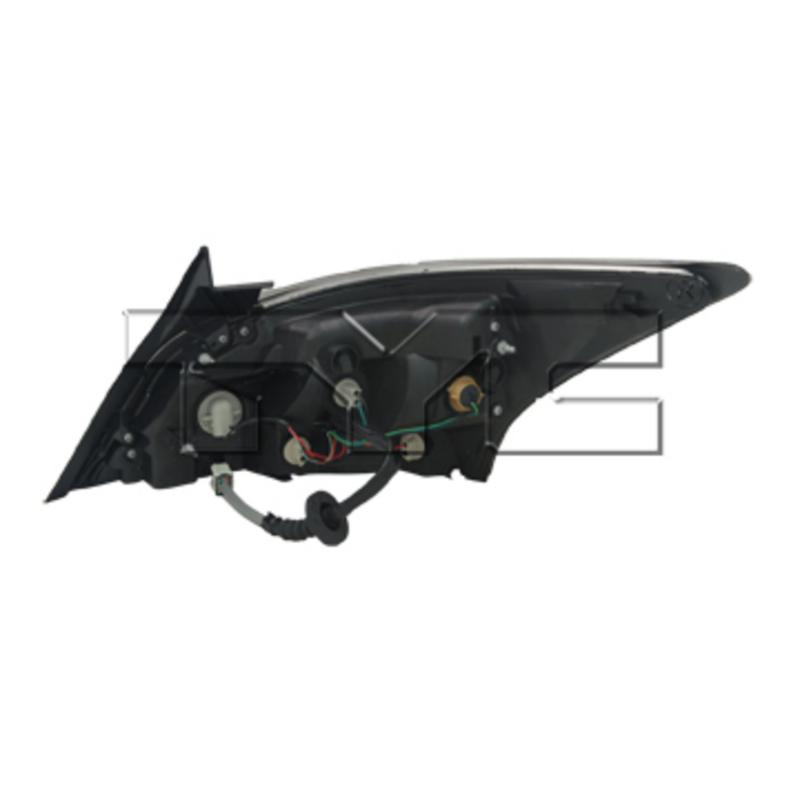TYC 11660000 Tail Light Assembly product image 1 of 2