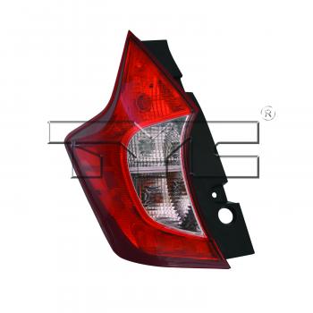 2016 Nissan Versa Note Tail Light Assembly Left TYC 116630009 image 2 of 4