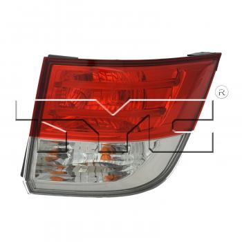 2017 Honda Odyssey Tail Light Assembly Right Outer TYC 11663300 image 2 of 4