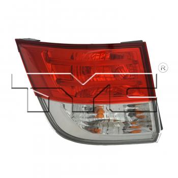 2017 Honda Odyssey Tail Light Assembly Left Outer TYC 11663400 image 2 of 4