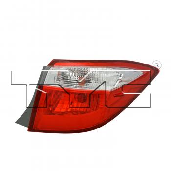2014 Toyota Corolla Tail Light Assembly Right Outer TYC 11663900 image 1 of 4