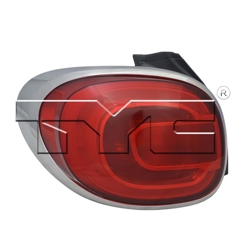 2015 Fiat 500L Tail Light Assembly Left TYC 11664800 image 2 of 2