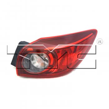 2016 Mazda 3 Tail Light Assembly Right Outer TYC 11665900 image 3 of 4