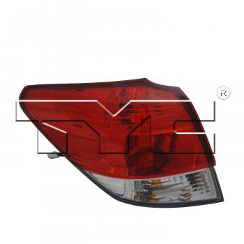 2014 Subaru Outback Tail Light Assembly Left Outer TYC 11667400 image 1 of 4
