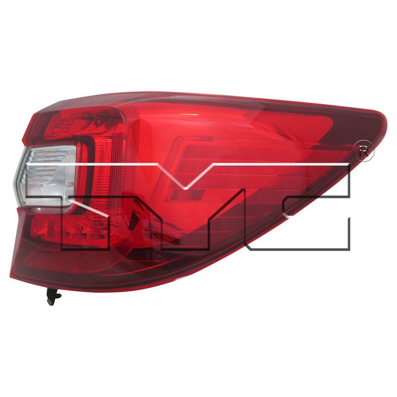 2019 Subaru Outback Tail Light Assembly Right Outer TYC 116717019 image 2 of 3
