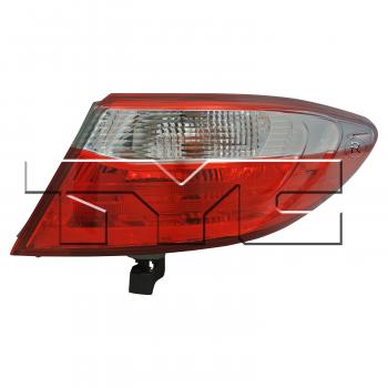 2015 Toyota Camry Tail Light Assembly Right Outer TYC 11673700 image 1 of 4
