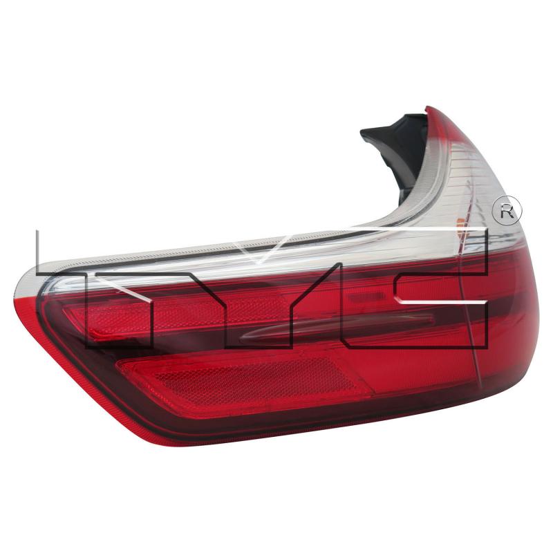 2018 Toyota Sienna Tail Light Assembly Left Outer TYC 116754009 image 3 of 4