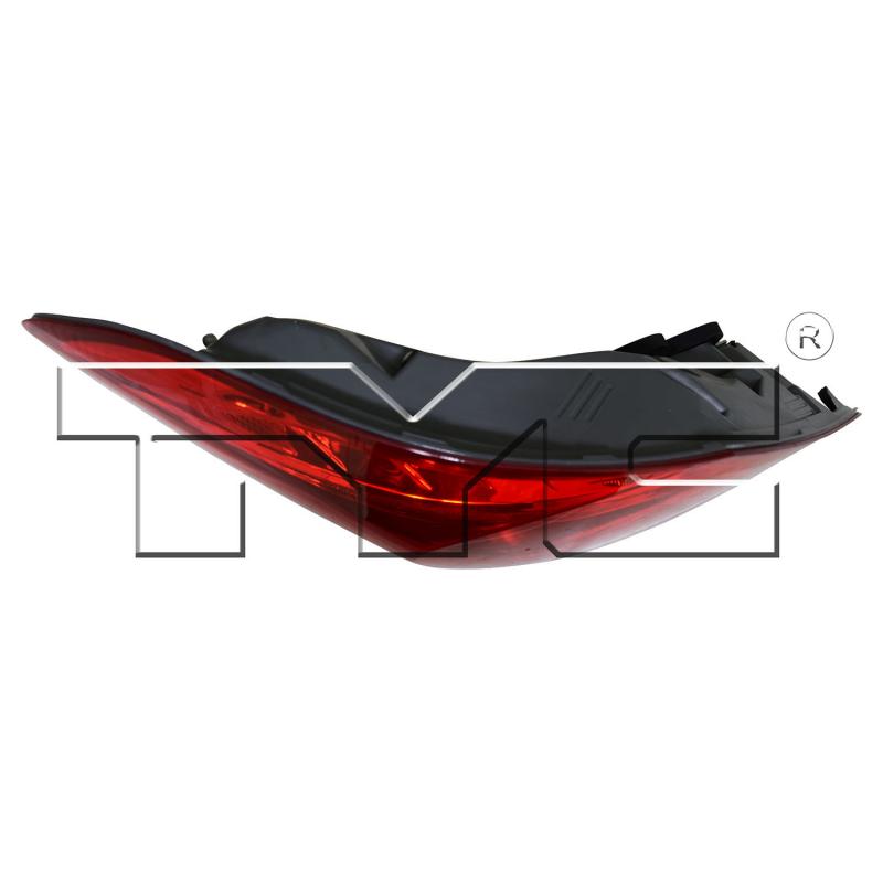 2018 Mercedes-Benz C350e Tail Light Assembly Left TYC 11675600 image 2 of 3