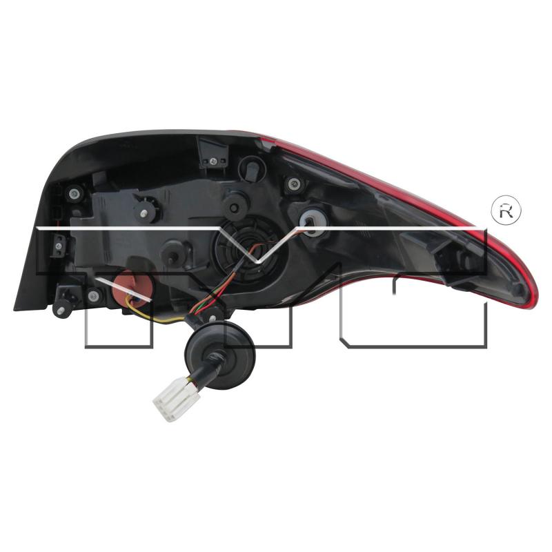 TYC 116760001 - Tail Light TYC 116760001 Tail Light product image 5 of 6