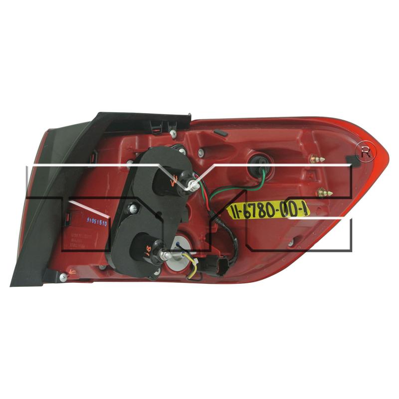 TYC 116780009 - Tail Light Assembly TYC 116780009 Tail Light Assembly product image 2 of 6