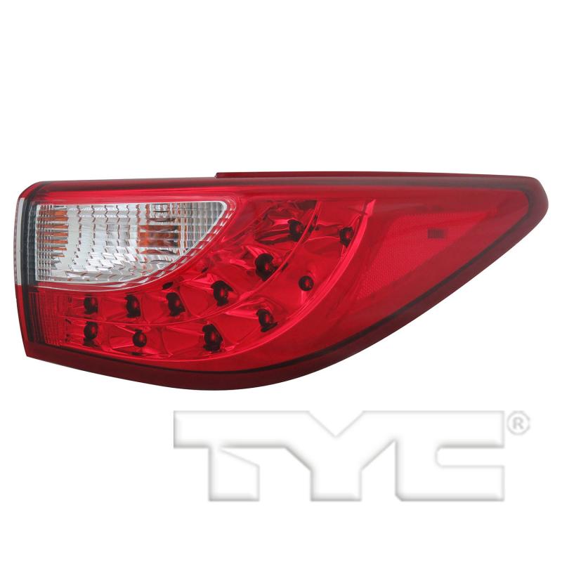 TYC 116869009 Tail Light Assembly product image 2 of 6