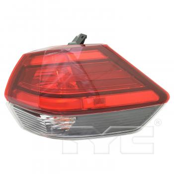 2017 Nissan Rogue Tail Light Assembly Right Outer TYC 116973009 image 2 of 4