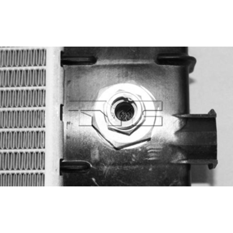 1991 Buick Regal Radiator Assembly TYC 1206 image 3 of 3
