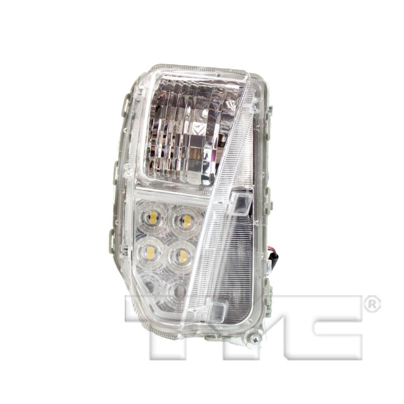 2014 Toyota Prius Turn Signal Light Lens / Housing Front Right TYC 125285019 image 2 of 3