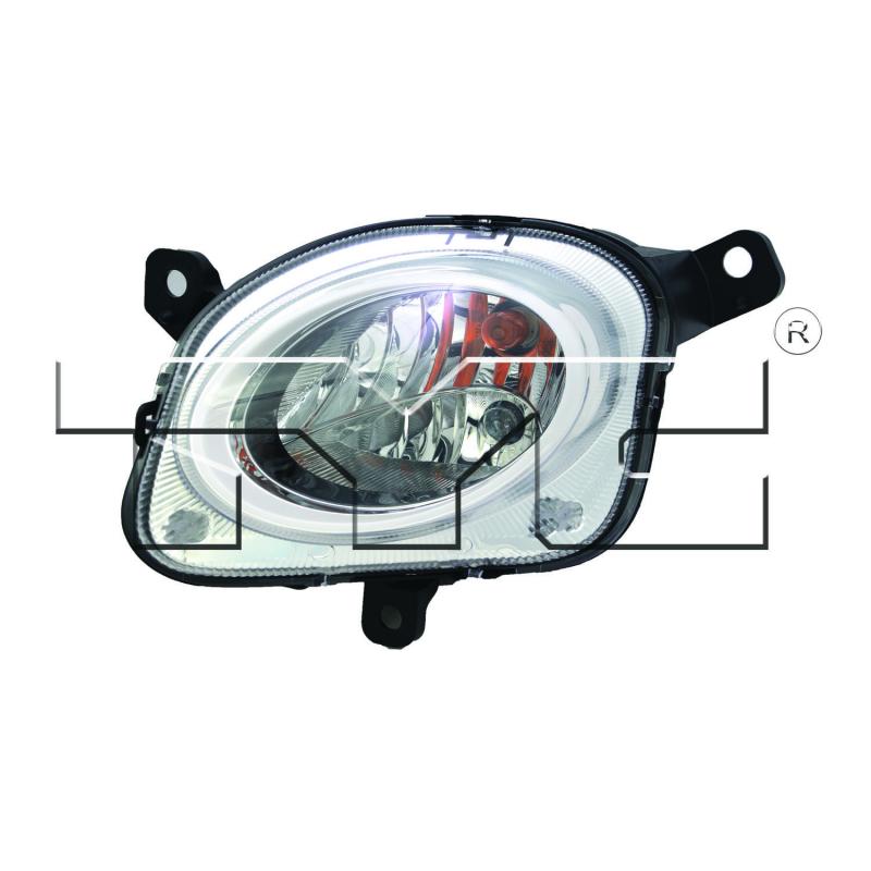 2015 Fiat 500L Turn Signal / Parking Light Assembly Front Left TYC 12532600 image 2 of 2