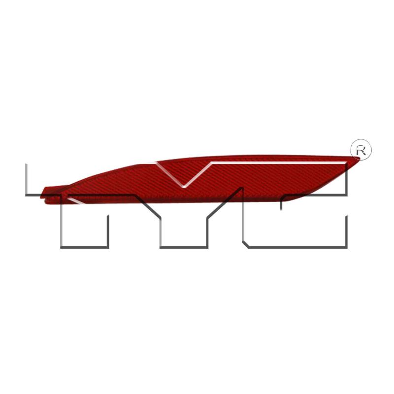 TYC 170298009 Reflector Assembly product image 1 of 2