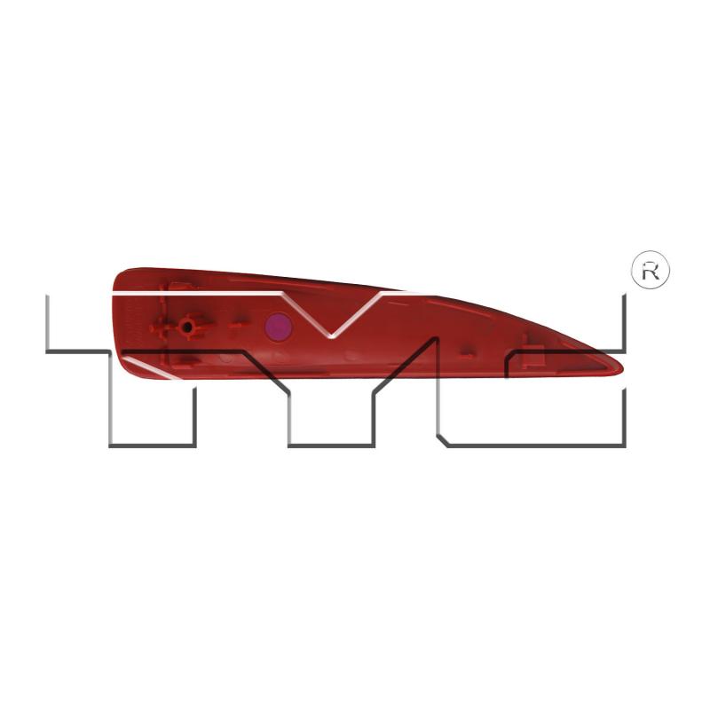 2012 Toyota Yaris Reflector Assembly