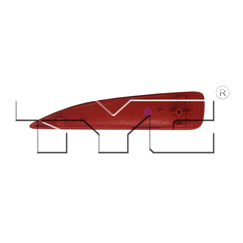 TYC 175306009 Reflector Assembly product image 2 of 2