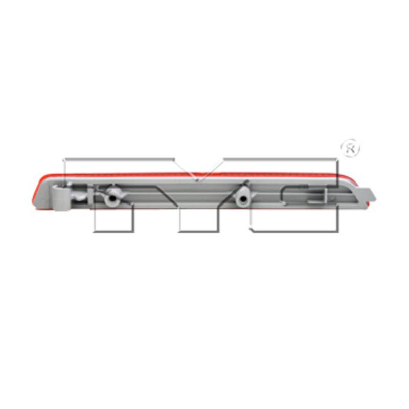 TYC 17543800 - Reflector Assembly TYC 17543800 Reflector Assembly product image 2 of 2
