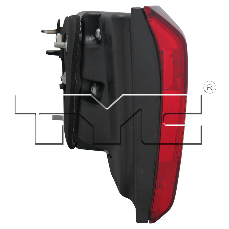 2017 Hyundai Sonata Tail Light Assembly Left Inner TYC 175526001 image 4 of 4