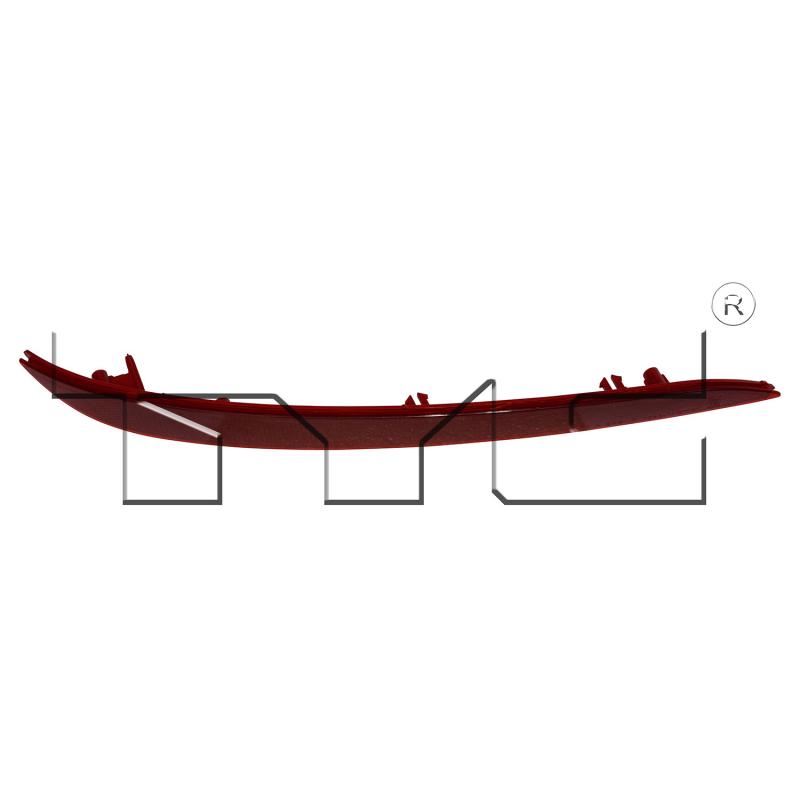 TYC 175528001 Reflector Assembly product image 5 of 6