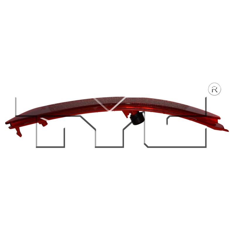 TYC 17553800 Reflector Assembly product image 2 of 3