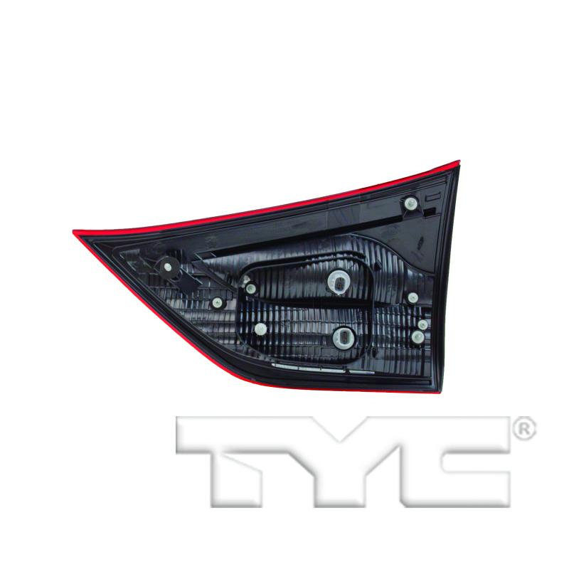 2018 Toyota Sienna Tail Light Assembly Left Inner TYC 175544009 image 2 of 4