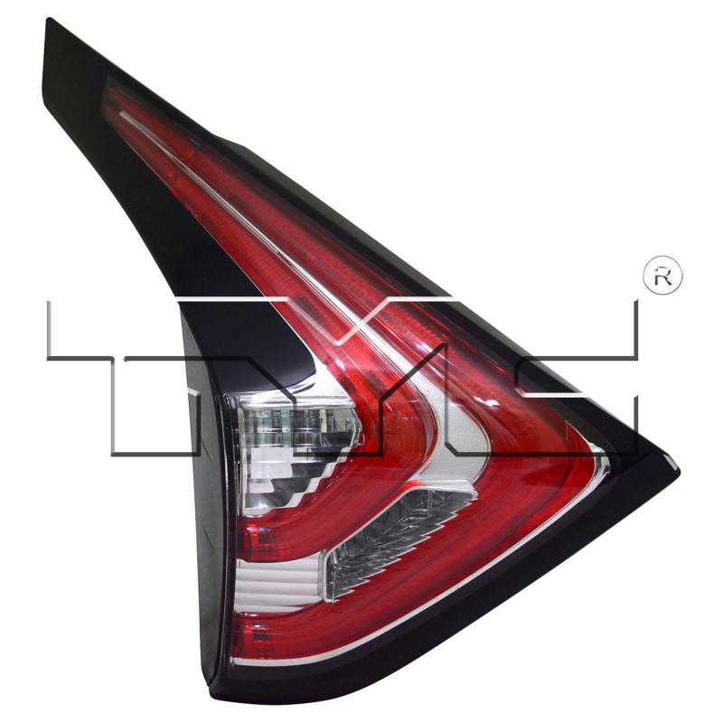 2019 Nissan Murano Tail Light Assembly Left Inner TYC 175560009 image 2 of 3