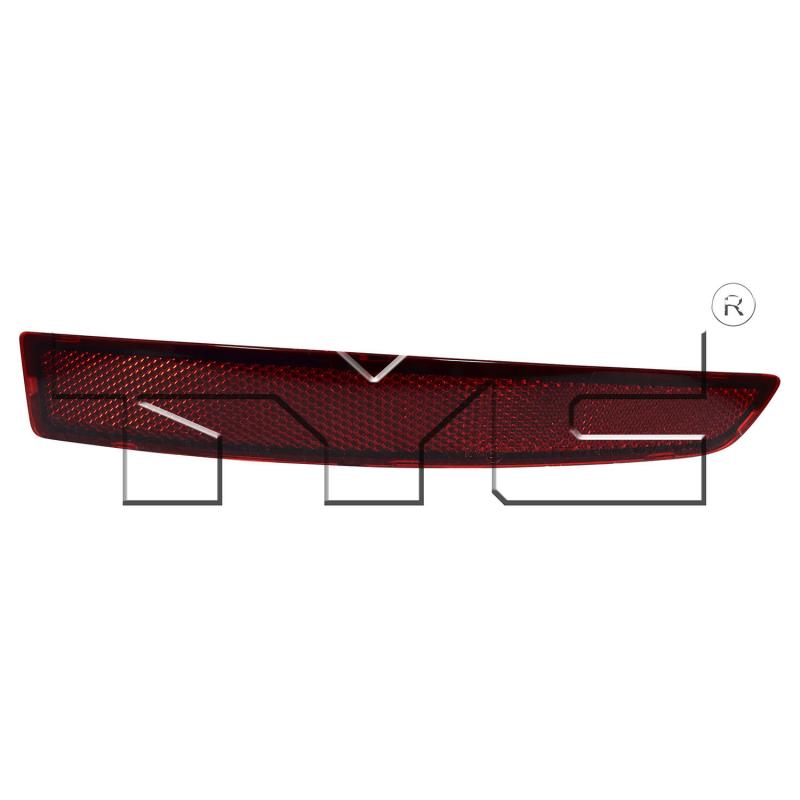 TYC 175569009 - Reflector Assembly TYC 175569009 Reflector Assembly product image 2 of 5