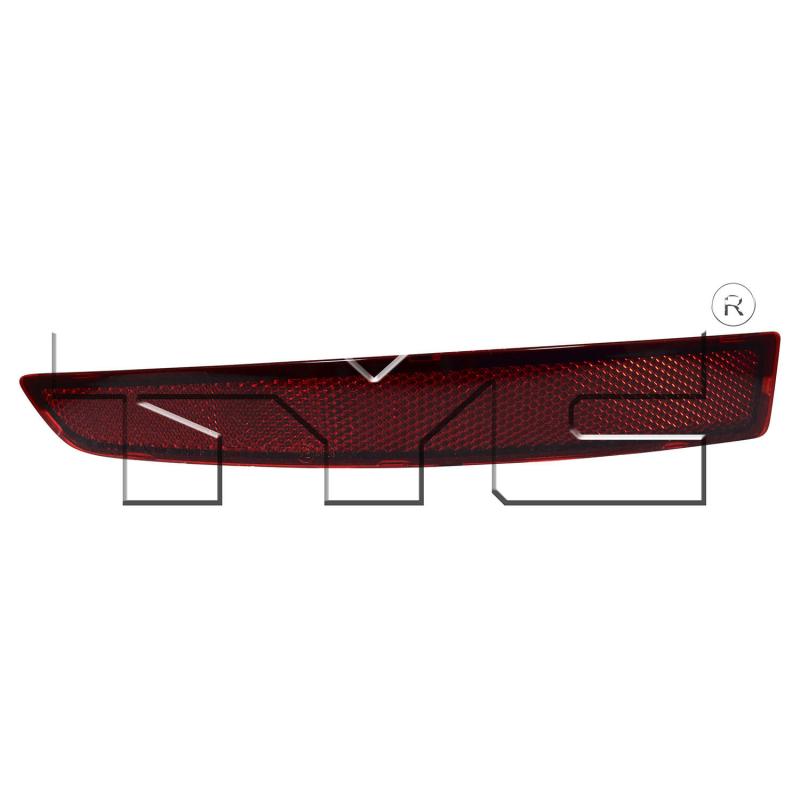 TYC 175570009 Reflector Assembly product image 6 of 6