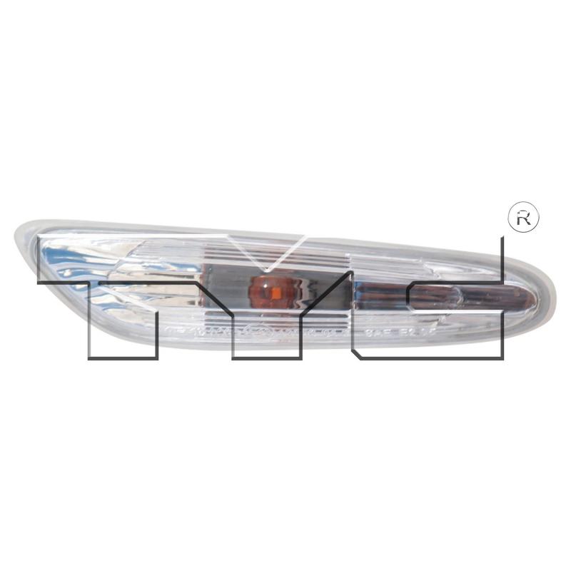 2008 BMW 128i Side Repeater Lamp Assembly Left TYC 180399009 image 2 of 3